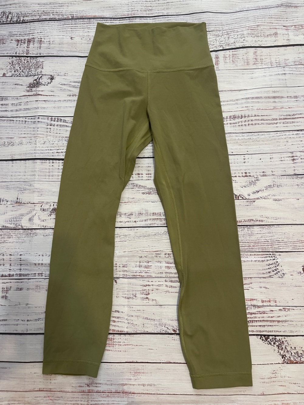 Lululemon Align Olive Green High-Waist Active Leggings